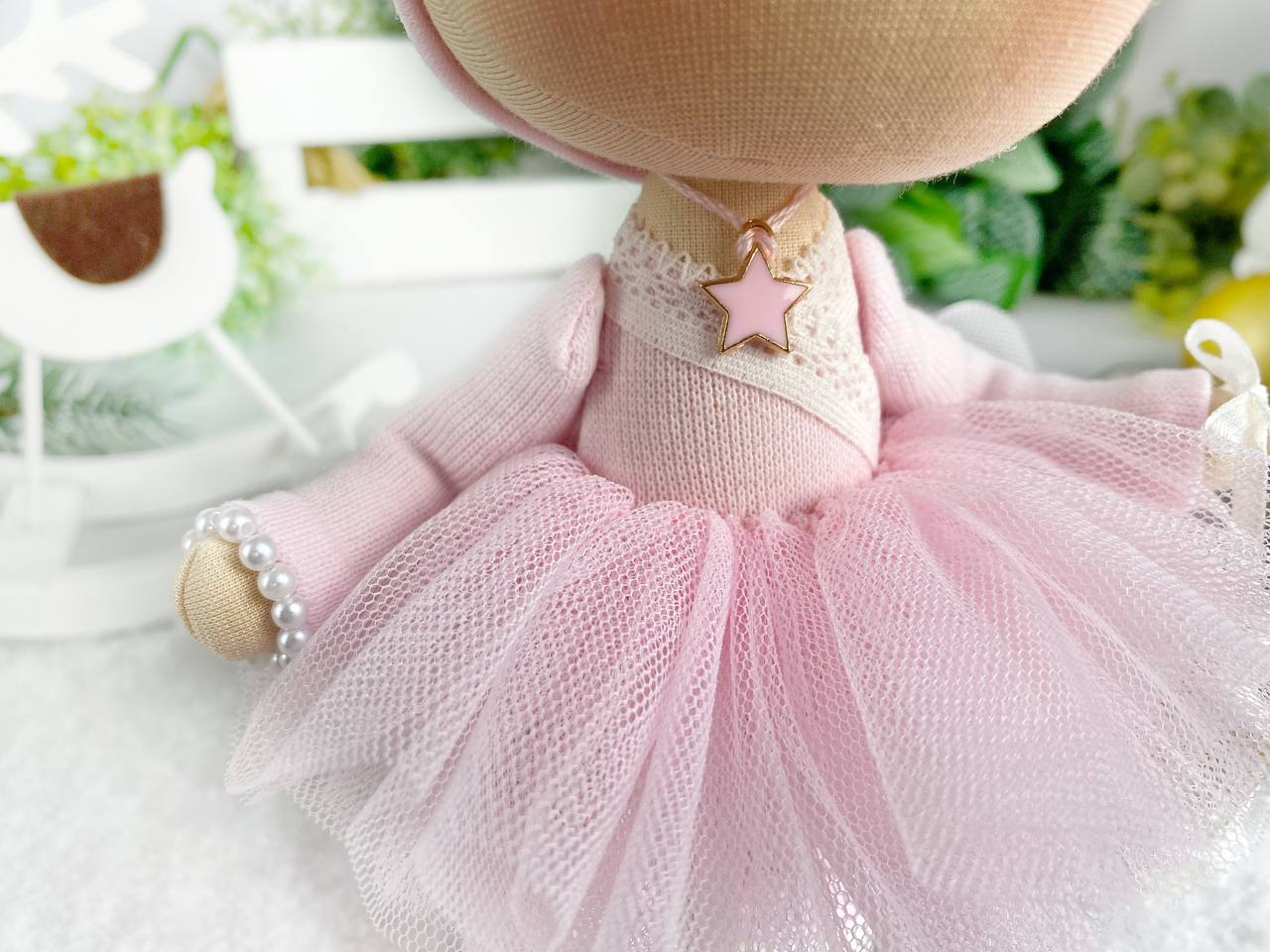 Baby ballerina Handmade textile tilda doll 9inch 2 ED8D42F2 2394 4901 BE17 1FAB87EFDF33