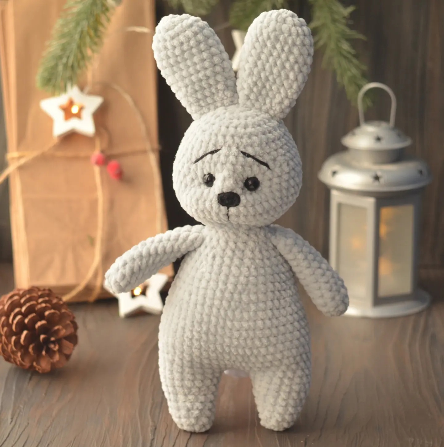 Bunny doll crochet kit, Crochet kit, Crochet materials, Amig
