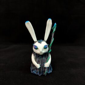 Rabbit miniature. Front view