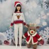 Barbie reindeer sweater