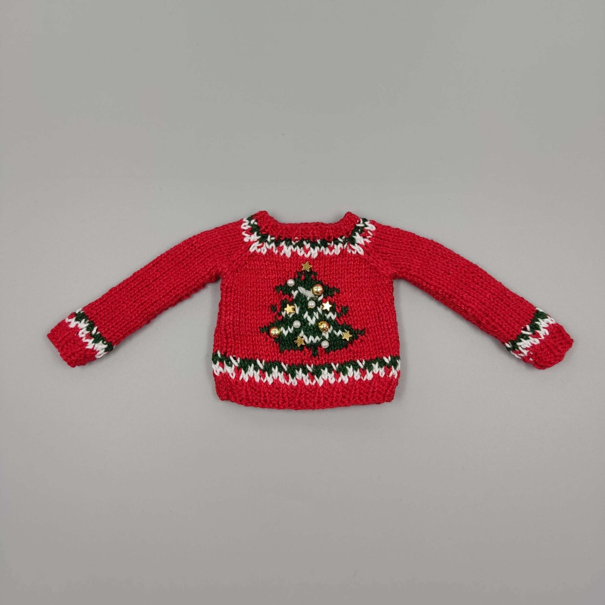 Barbie doll clothes | Red Christmas sweater
