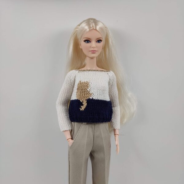 Barbie cat sweater