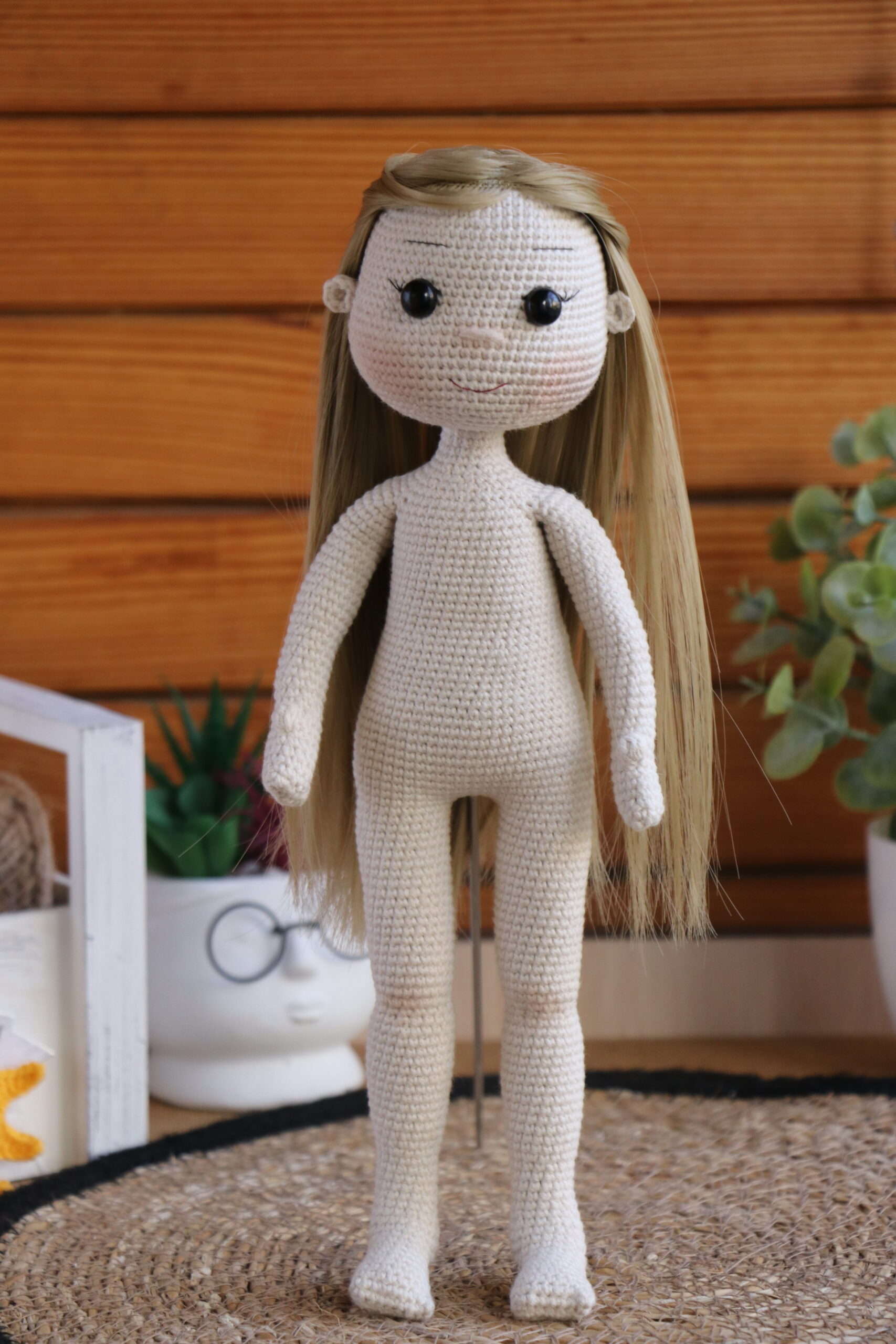 Crochet pattern tilda doll long legs