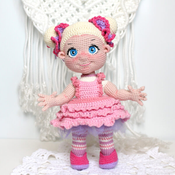 Crochet baby doll