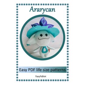PDF patterns to sew your felt Ararycan