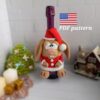 Crochet Pattern Champagne Bottle Cover Crazy Rabbit