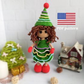 Crochet Pattern Miss Fir Tree