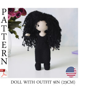 Wizard Harry Potter crochet doll pattern Amigurumi doll