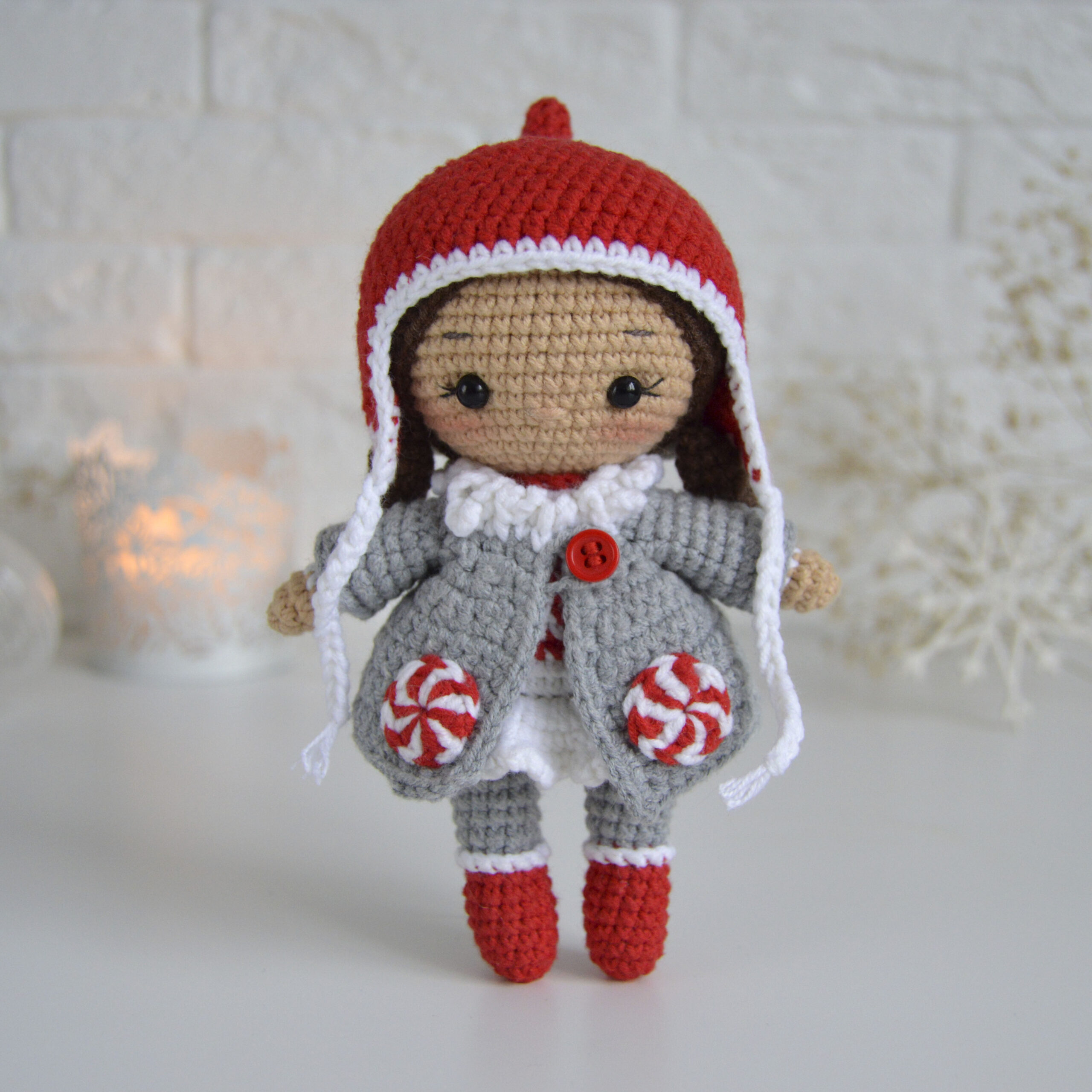 Amigurumi Pattern Doll Crochet for Little Red Riding Hood PDF 