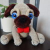 Pug plush toy