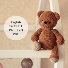 crochet bear amigurumi pattern