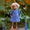 Little Darling Cheyenne 33cm Polka Dot Dress Pattern