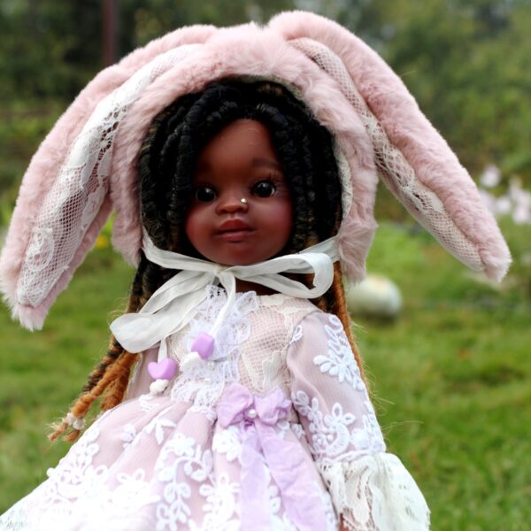 Custom doll Paola Reina in bunny hat