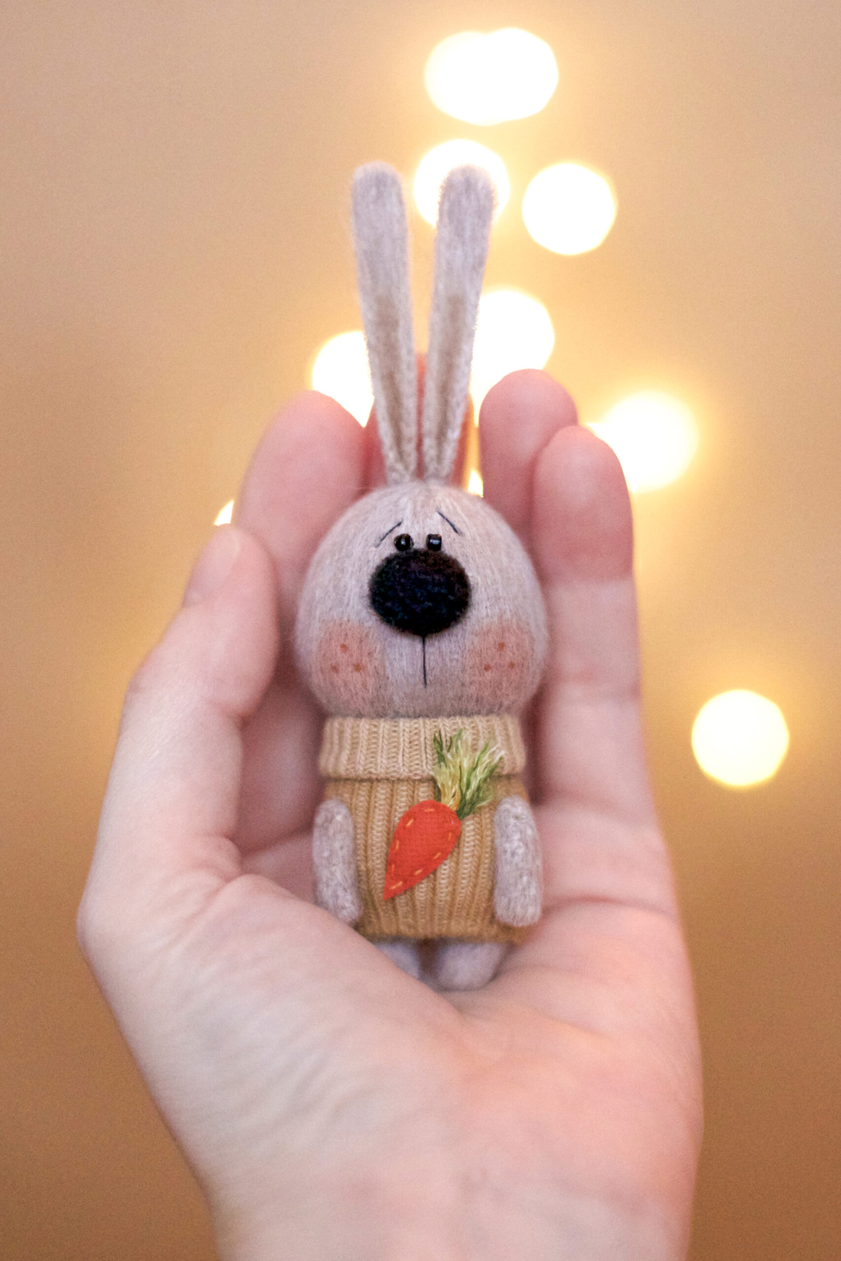 Crochet Pattern Bunny-girl, amigurumi hare home decor 3 1052 scaled