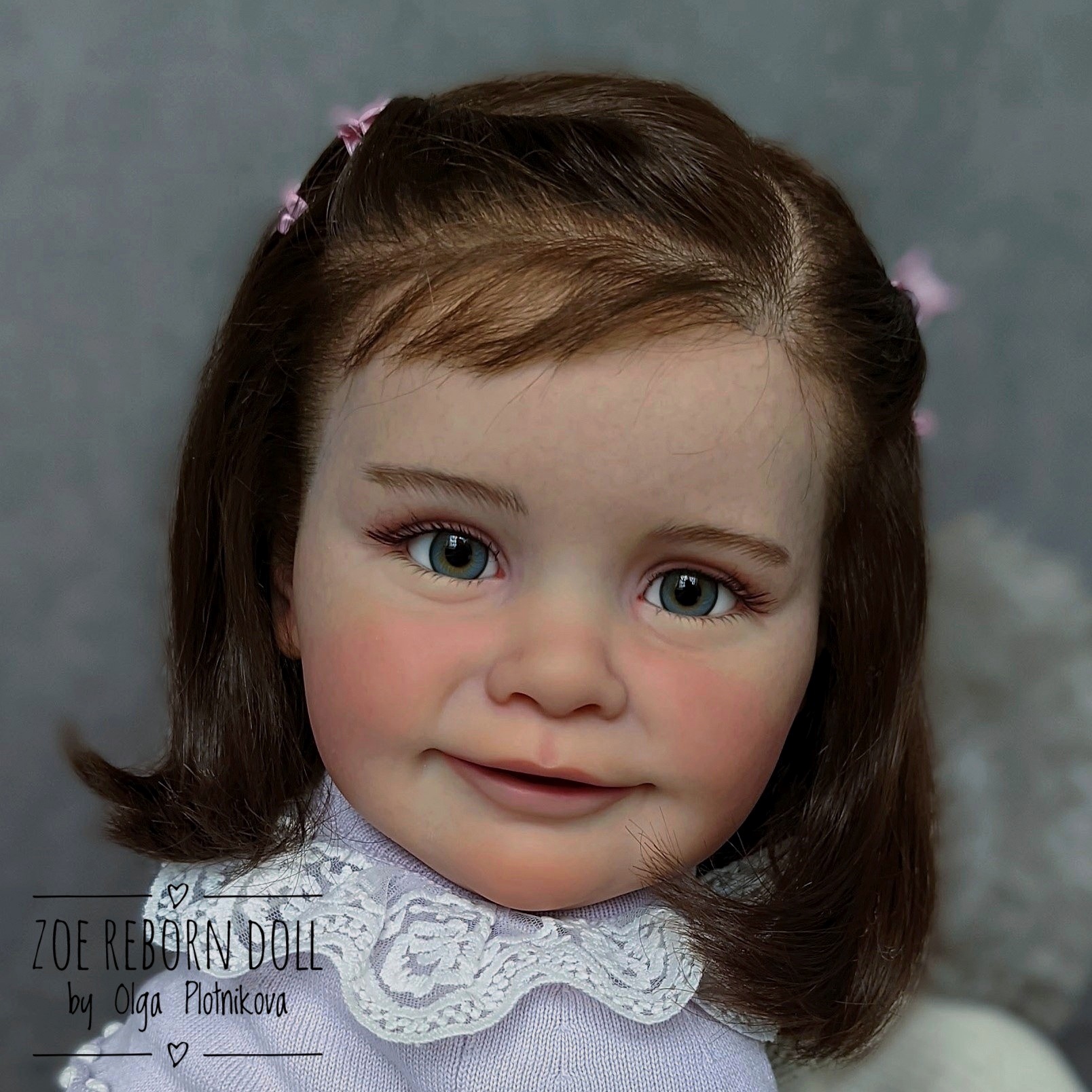 Zoe Limited Edition Reborn Toddler Vinyl Doll Kit by Natali Blick