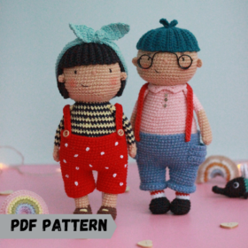 Amigurumi-dolls-girl -and-boy-pattern