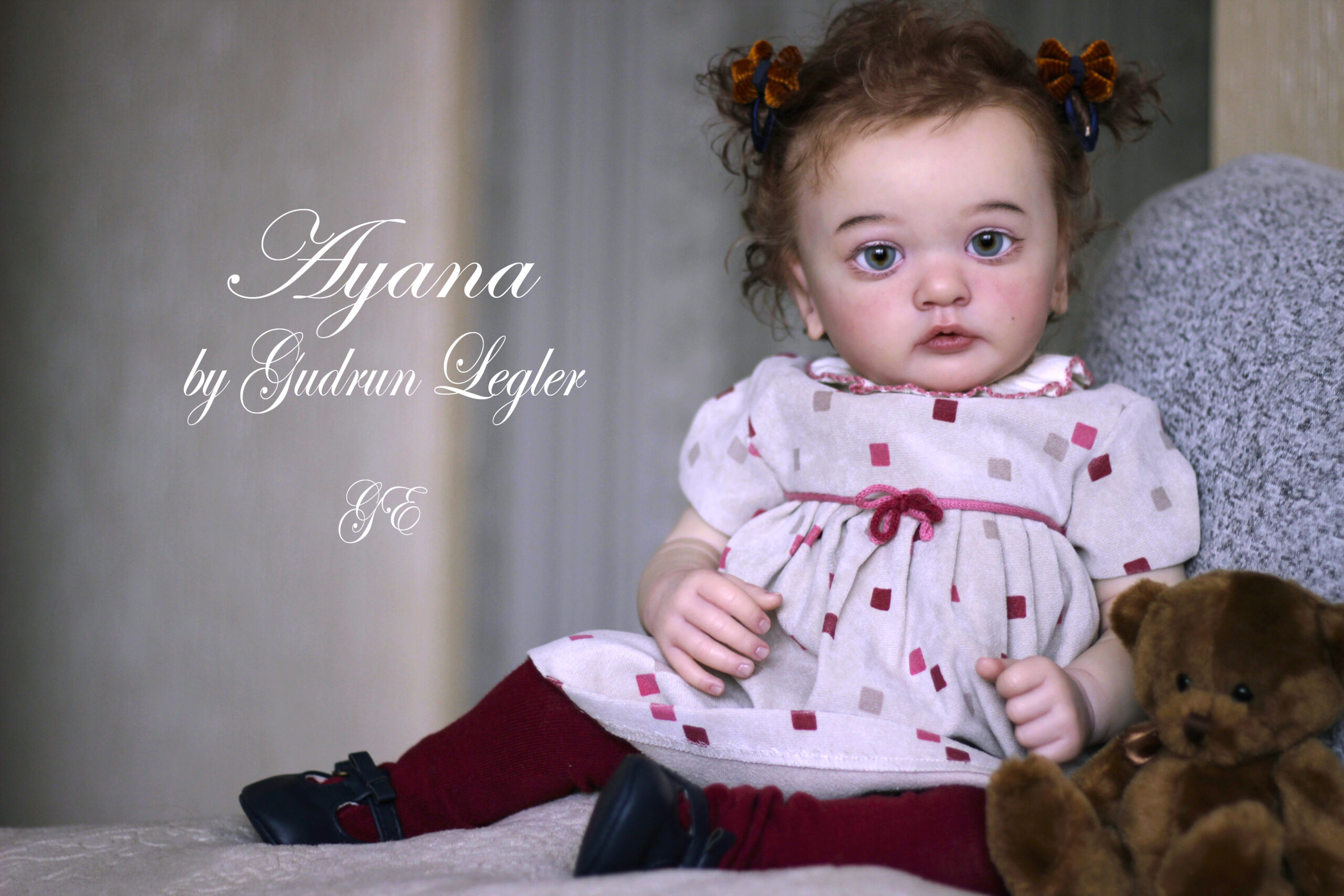 ❤️ Custom Made Reborn Doll from Ayana Gudrun Legler 23”