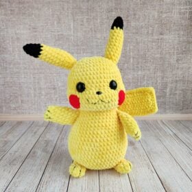 Crochet Pikachu pattern
