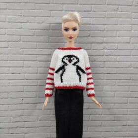 Barbie penguin jumper