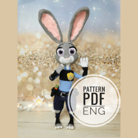 crochet pattern judy hops pattern in english