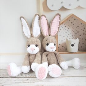 Crochet Amigurumi pattern Rabbit