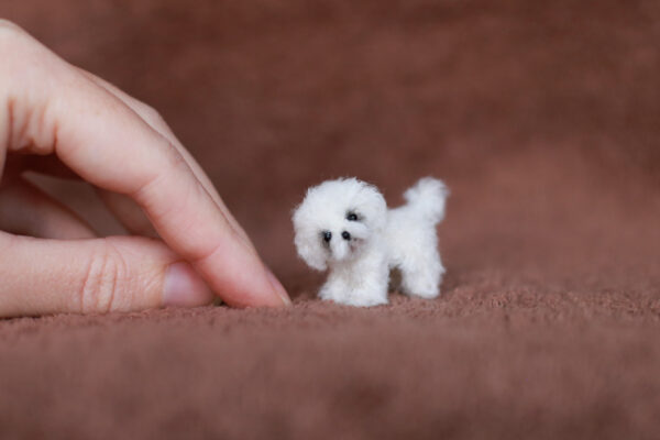 small dog for doll scaled