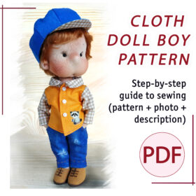 Cloth Boy doll masterclass PDF