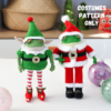 Santa and Elf costumes