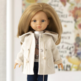 13-inch doll in a jacket