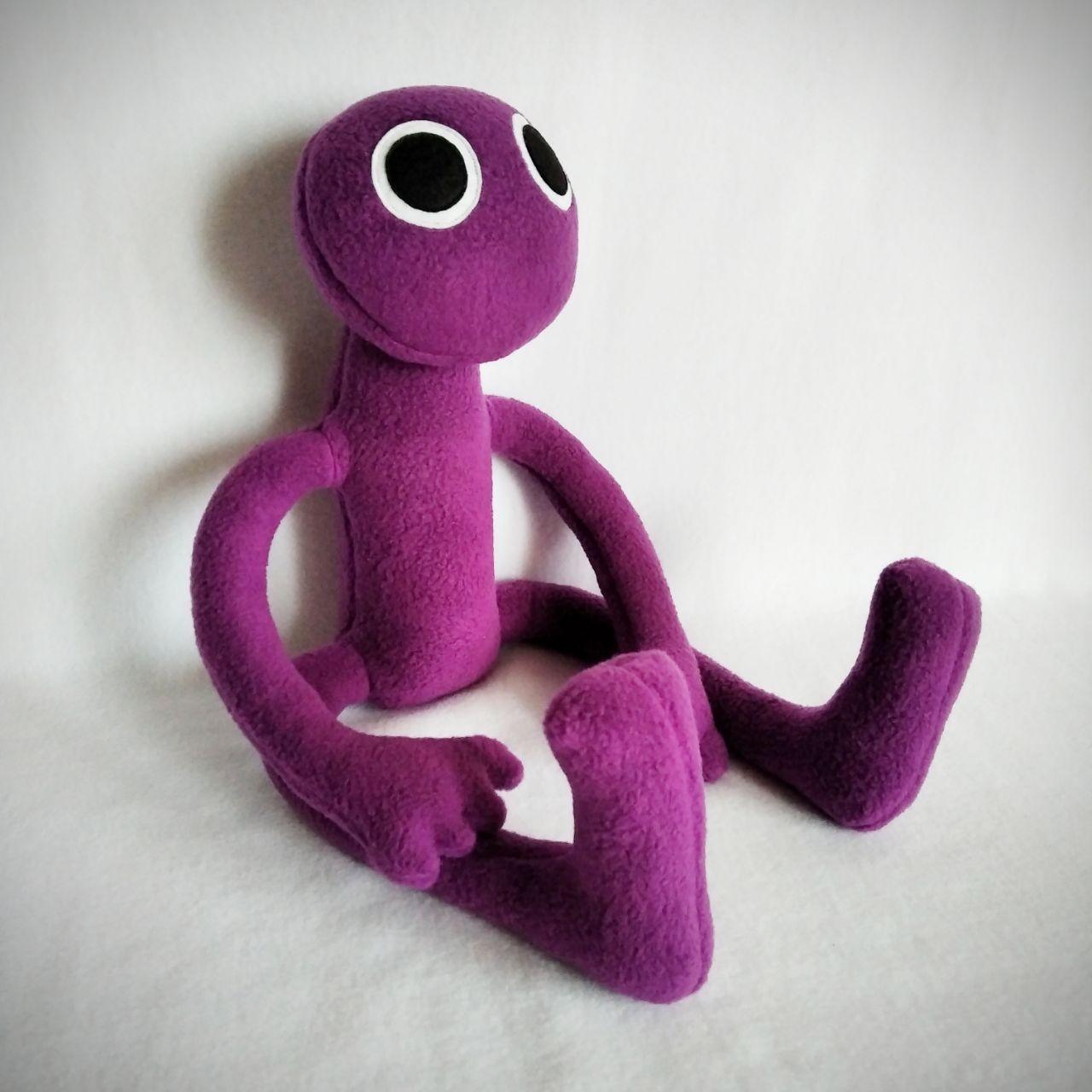 TwCare Rainbow Friends Purple Plush Toy, Soft Stuffed Animal