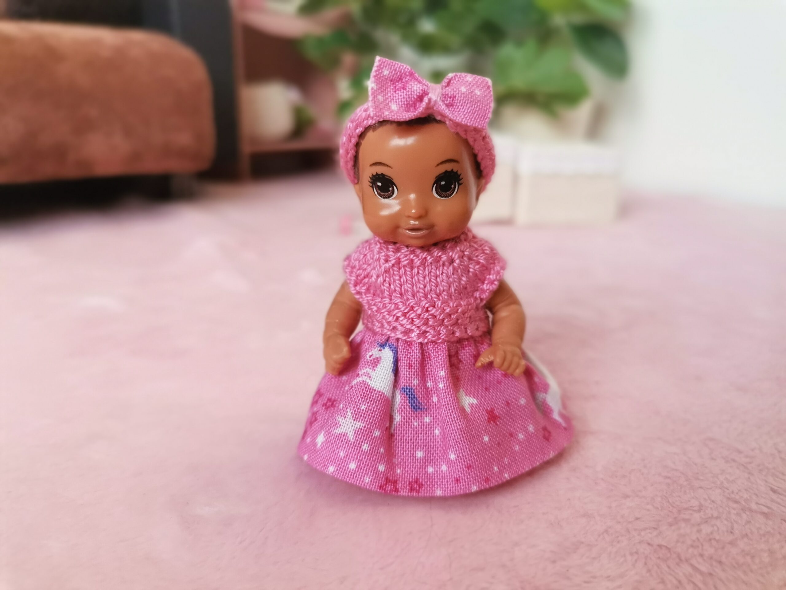 Combined dress for Barbie Baby