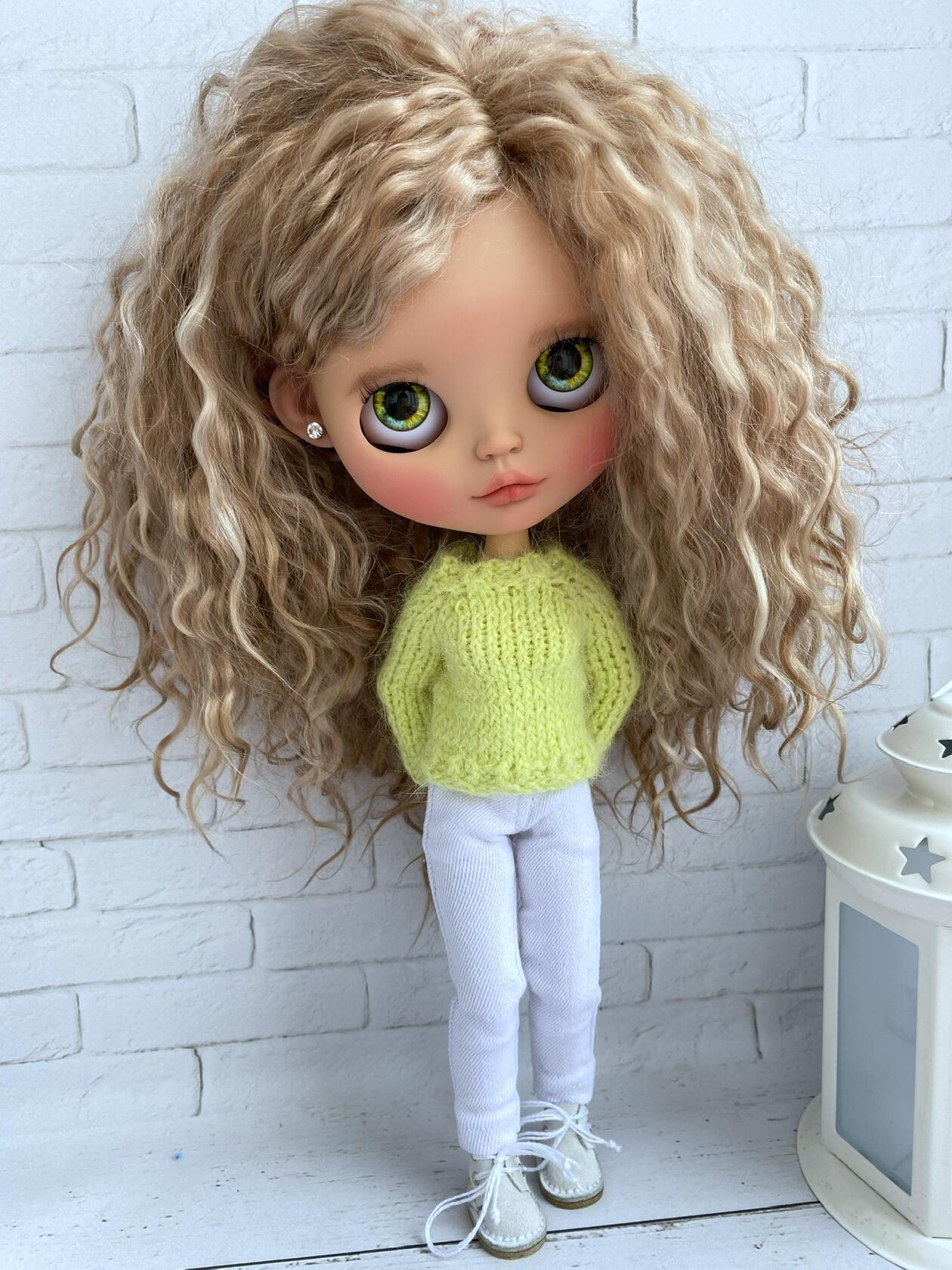 Blythe doll with natural hair free shipping - DailyDoll Shop