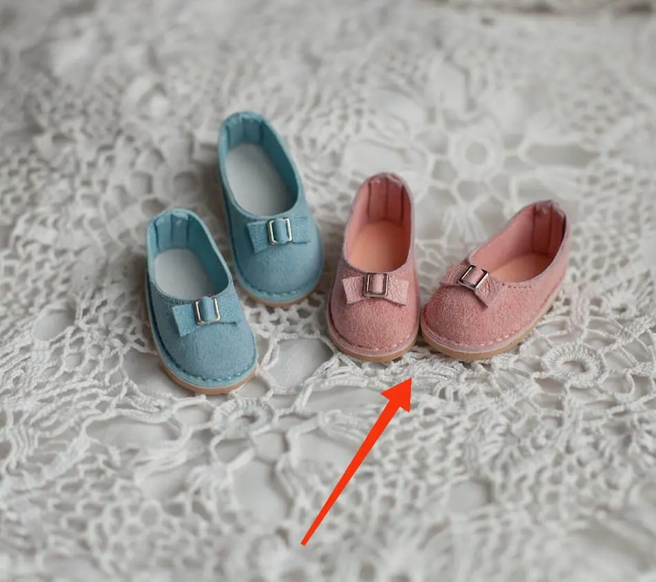 Shoes with bow of pink color for dolls Meadow Tween 2 img 20250521 224200.jpg