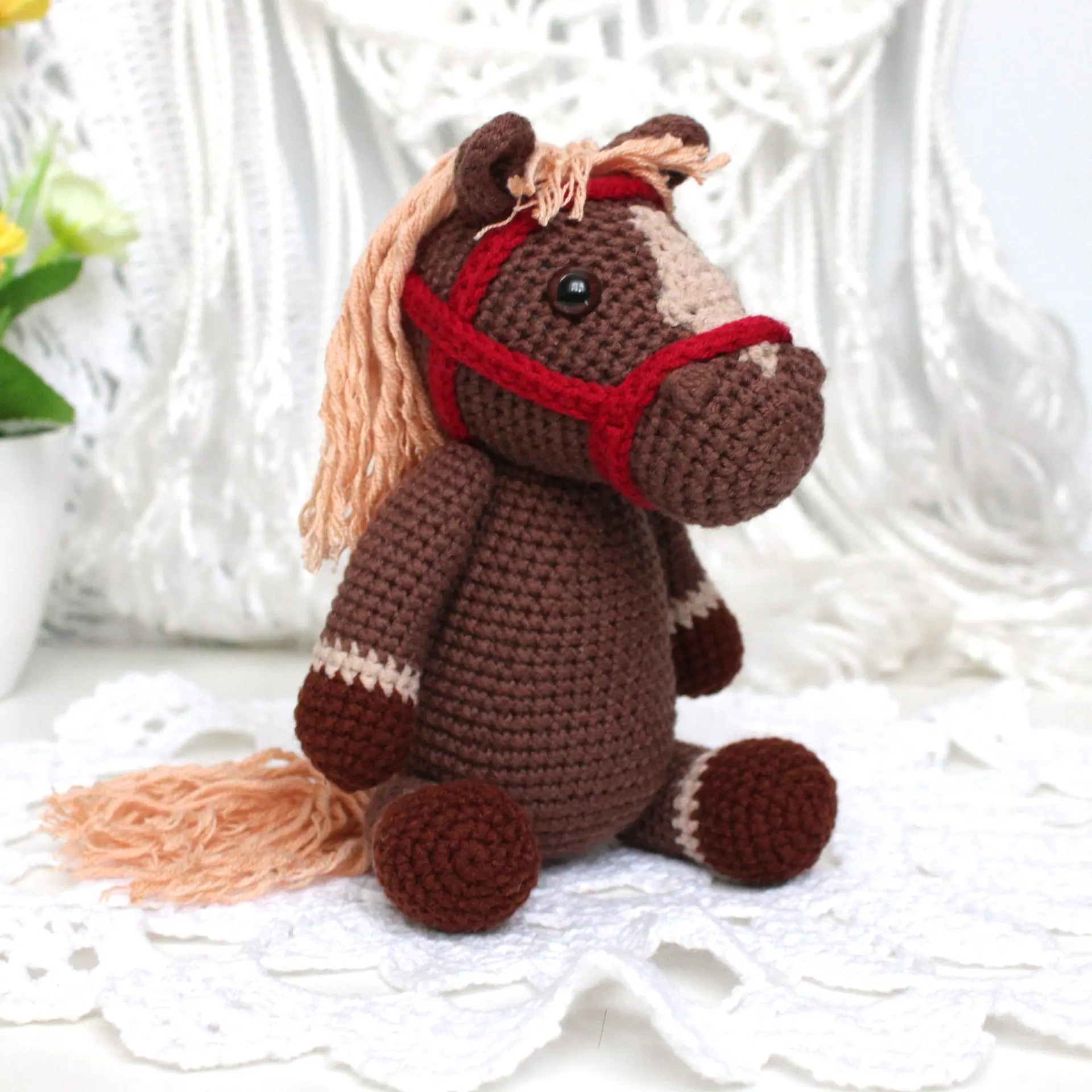 Horse crochet pattern pdf Amigurumi toy horse Farm Animal toy 1 img 5755.jpg