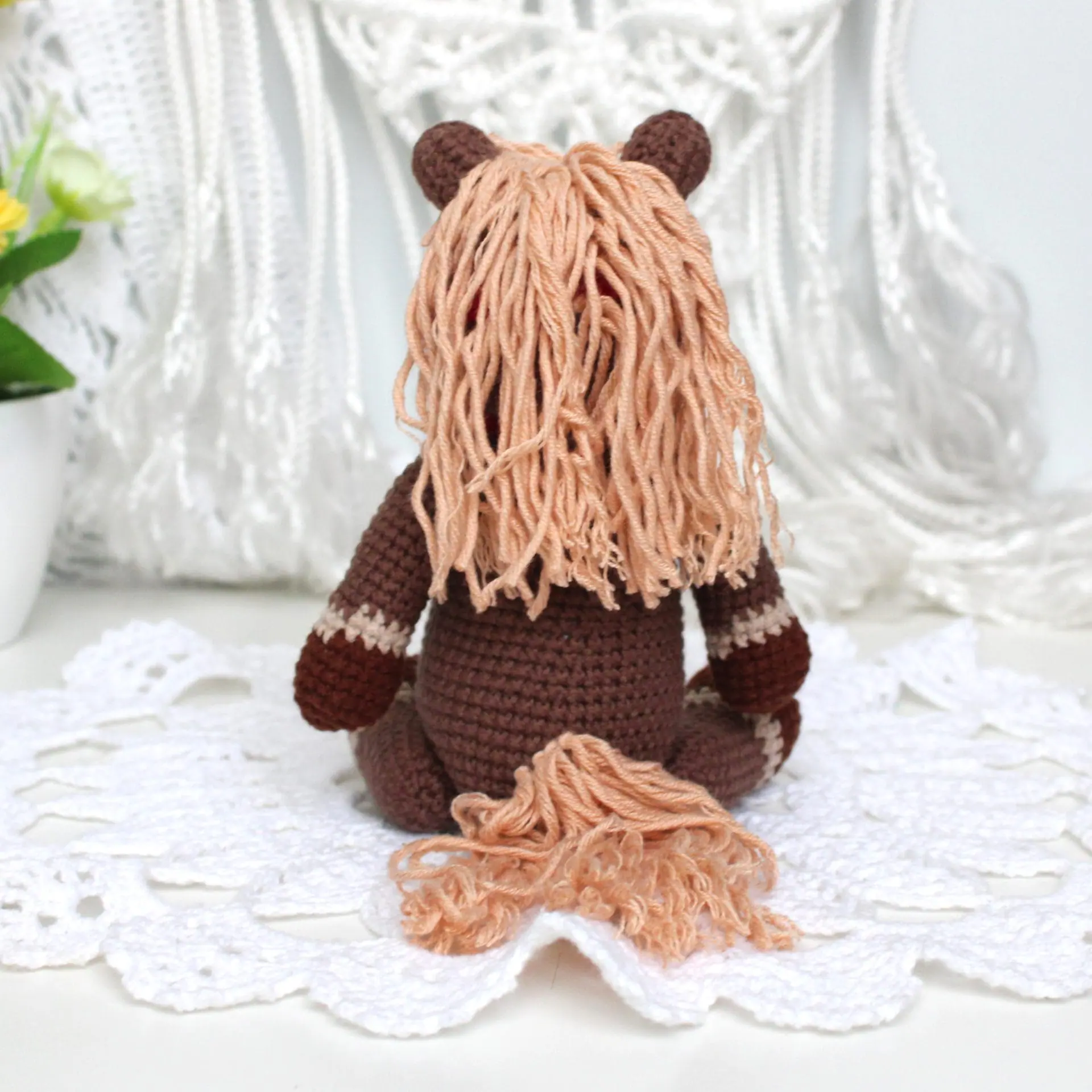 Horse crochet pattern pdf Amigurumi toy horse Farm Animal toy 3 img 5757.jpg