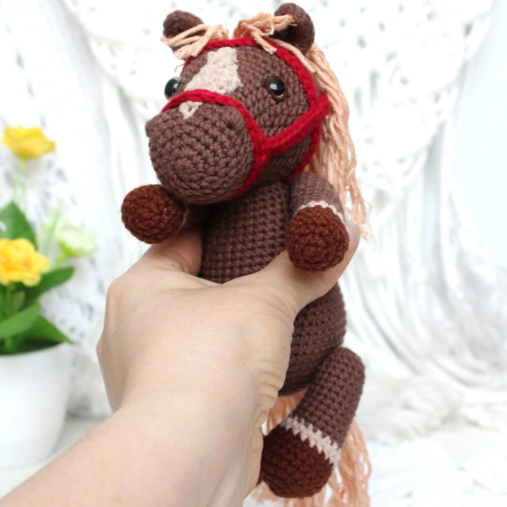 Horse crochet pattern pdf Amigurumi toy horse Farm Animal toy 2 img 5764.jpg