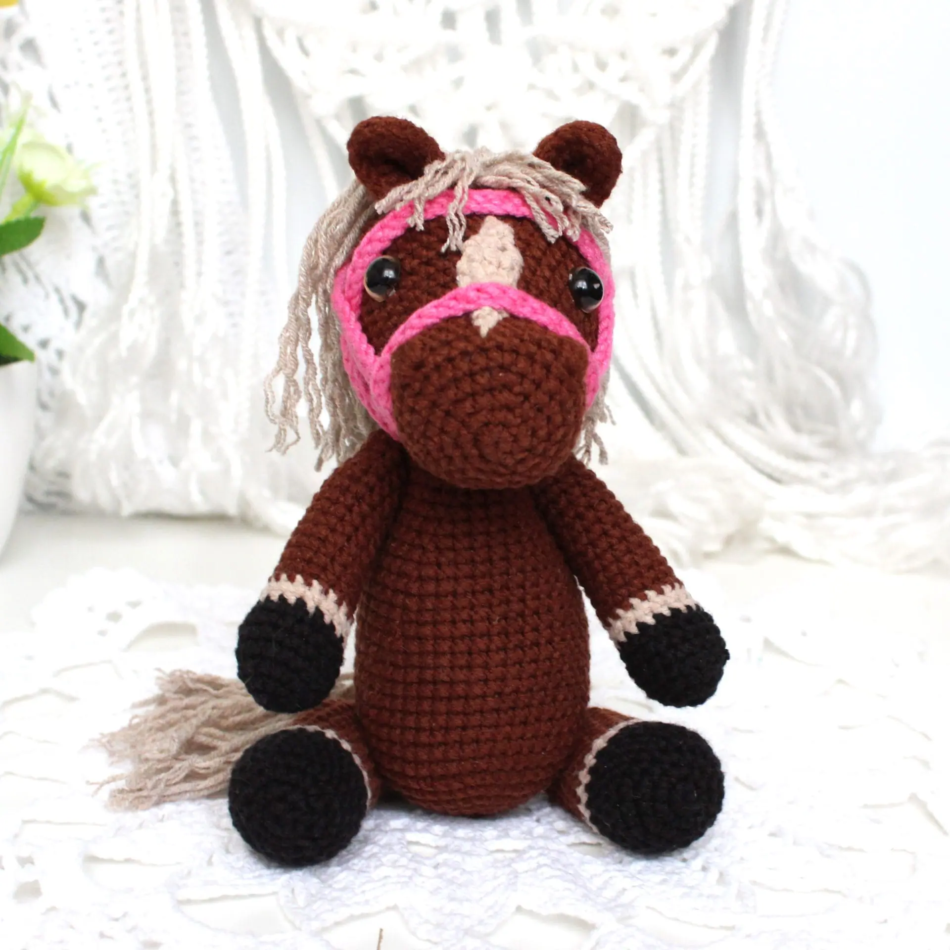 Horse crochet pattern pdf Amigurumi toy horse Farm Animal toy 5 img 5768.jpg