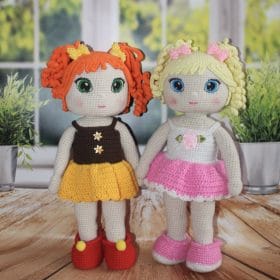 Amigurumi doll,crochet pattern doll