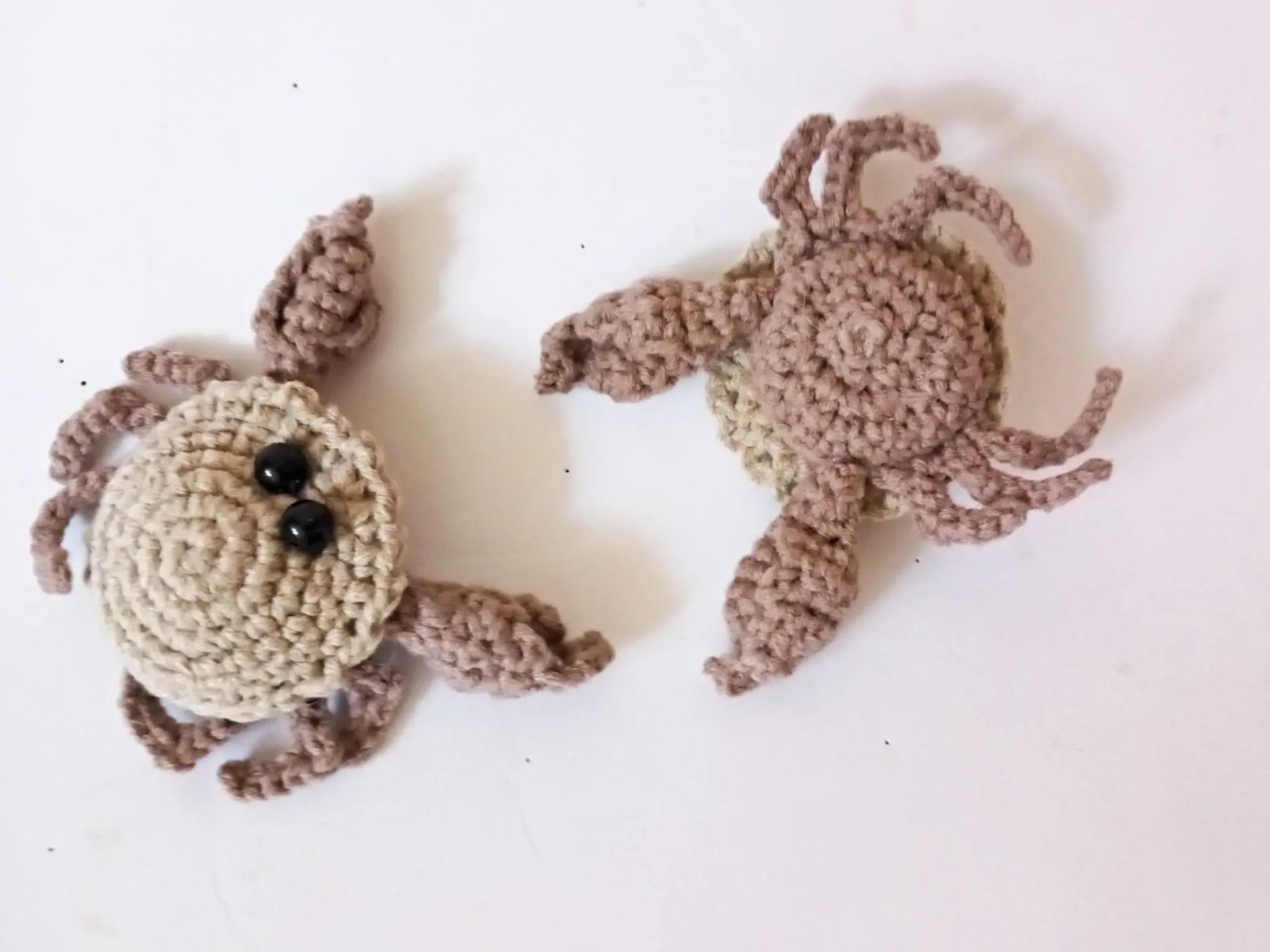 Crab * Crochet Pdf pattern * Marine animals 1 crachet begginers crab.jpg