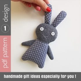 rabbit sewing pattern