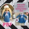 Little Darling doll clothes sewing tutorial