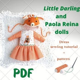 Little Darling doll clothes patters and sewing tutorials