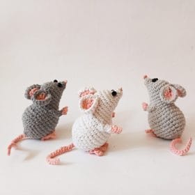 Mouse crochet pattern