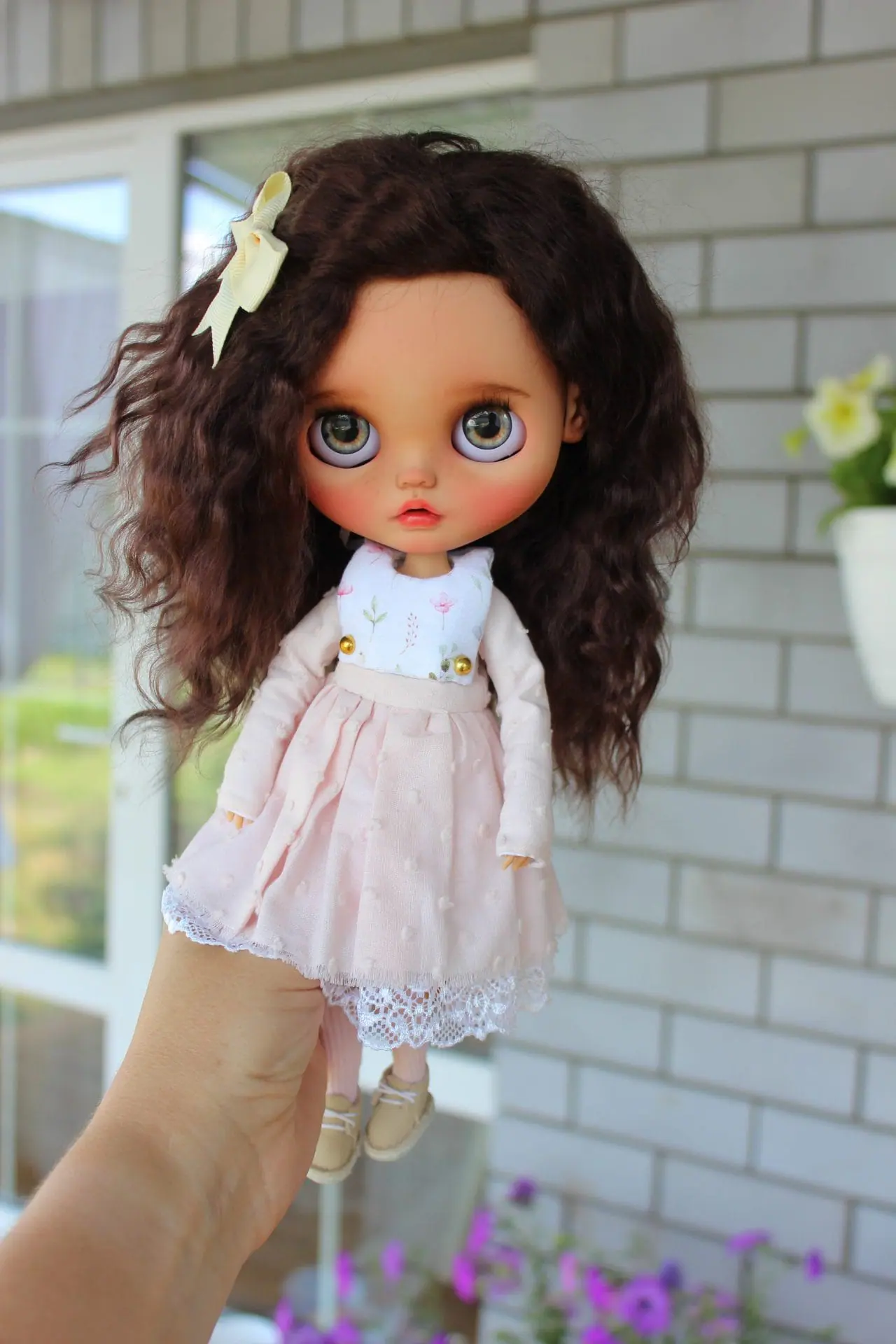 Custom Blythe doll Blythe with natural hair Blythe collectors 21 1000075053.jpg