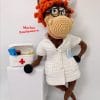 Crochet pattern Horse nurse.