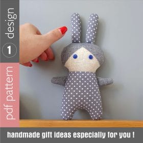 Bunny Doll sewing pattern