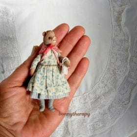 Miniature toy bear