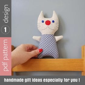 cat sewing pattern