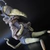 Handmade art doll Furvel – dark fantasy plush rat 56cm, OOAK collectible