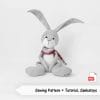 Sewing pattern bunny